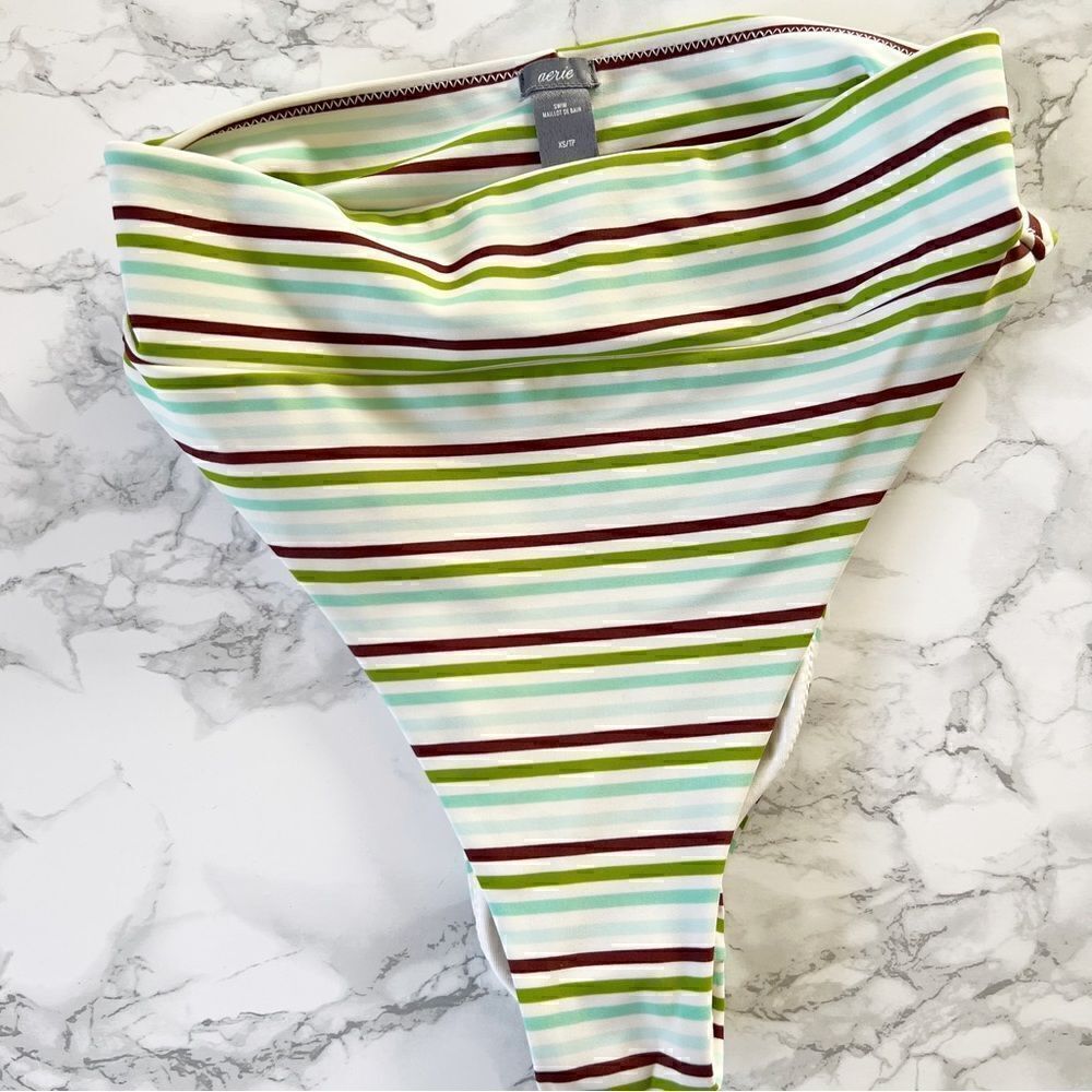 Aerie high waist cheeky swim bikini bottoms